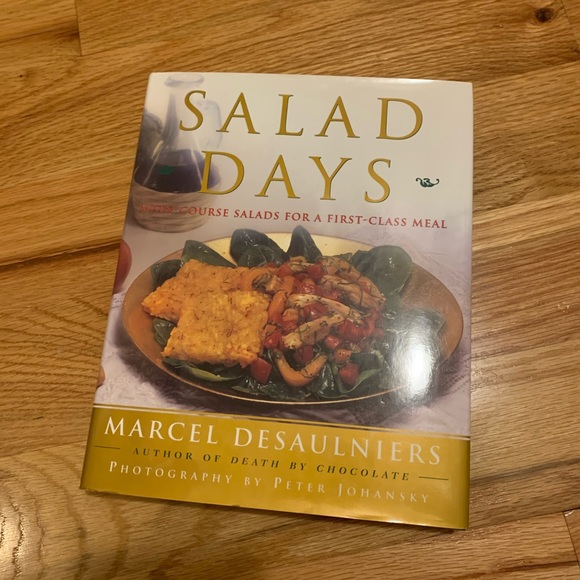 Salad Days Hard over Cook book Marcel Desaulniers - Picture 1 of 6